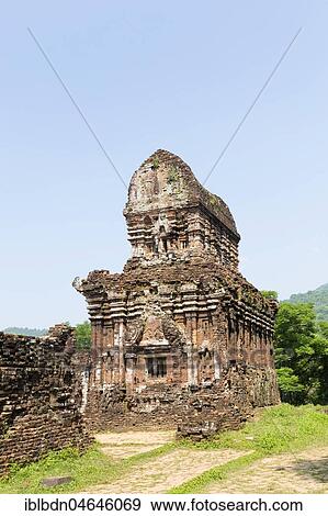 Cham temple ruin, My Son Temple complex, Provinz Quang Nam, Vietnam, Asia View Large Photo Image Stock Photo - Cham temple ruin, My Son Temple complex, Provinz Quang Nam, Vietnam, Asia. Fotosearch