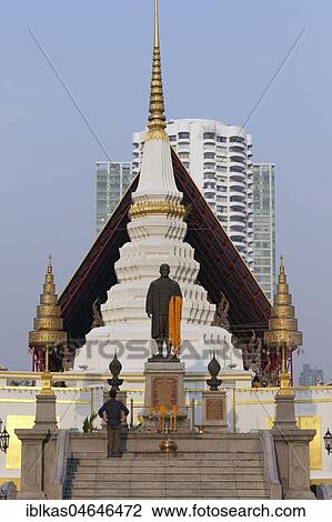 Chedi des Wat Yannawa, Buddhist temple complex, business district Sathon, Bangkok, Thailand, Asia View Large Photo Image Stock Image - Chedi des Wat Yannawa, Buddhist temple complex, business district Sathon, Bangkok, Thailand, Asia. Fotosearch