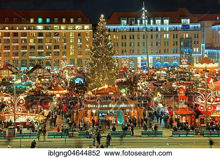 Christmas illuminated Striezelmarkt, Christmas Market at Altmarkt, Dresden Sachsen, Germany, Europe View Large Photo Image Stock Image - Christmas illuminated Striezelmarkt, Christmas Market at Altmarkt, Dresden Sachsen, Germany, Europe. Fotosearch
