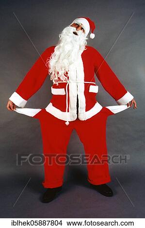 Picture - Christmas, Santa Claus, broke, Berlin, Germany, Europe. Fotosearch