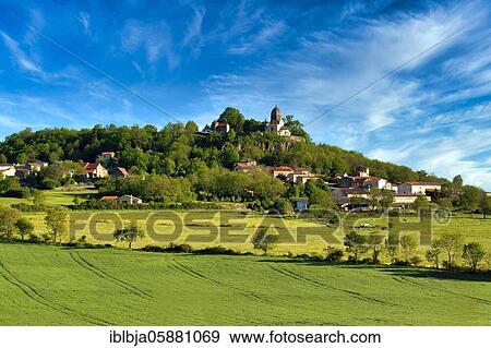 Church of Tourzel-Ronzieres, romanesque church, Puy de Dome department, Auvergne-Rhone-Alpes, France, Europe View Large Photo Image Stock Photo - Church of Tourzel-Ronzieres, romanesque church, Puy de Dome department, Auvergne-Rhone-Alpes, France, Europe. Fotosearch