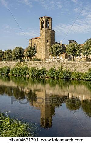 Church Saint Gal of Langeac village, Haute-Loire department, Auvergne-Rhône-Alpes, France, Europe View Large Photo Image Stock Image - Church Saint Gal of Langeac village, Haute-Loire department, Auvergne-Rhône-Alpes, France, Europe. Fotosearch