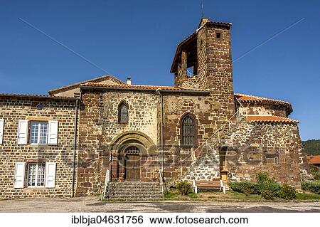 Church Saint-Martin d'Alleyras, Alleyras village, Haute-Loire department, Auvergne-Rhône-Alpes, France, Europe View Large Photo Image Stock Photograph - Church Saint-Martin d'Alleyras, Alleyras village, Haute-Loire department, Auvergne-Rhône-Alpes, France, Europe. Fotosearch