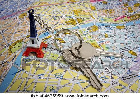 City map of Paris with Keys, real estate market concept, France, Europe View Large Photo Image Stock Photo - City map of Paris with Keys, real estate market concept, France, Europe. Fotosearch
