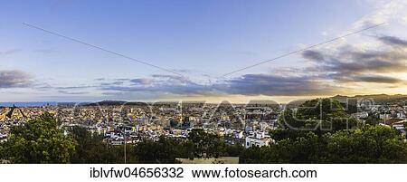 City panorama, city view, view from Turó de les Tres Creus in Park Güell, Barcelona, Catalonia, Spain, Europe View Large Photo Image Stock Image - City panorama, city view, view from Turó de les Tres Creus in Park Güell, Barcelona, Catalonia, Spain, Europe. Fotosearch