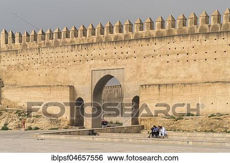 City Wall, Fez, Morocco, Africa View Large Photo Image Stock Photograph - City Wall, Fez, Morocco, Africa. Fotosearch