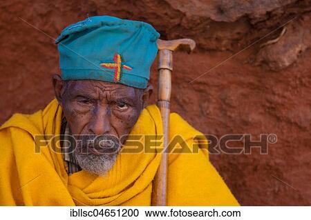 Coptic priest, portrait, Lalibela, Ethiopia, Africa View Large Photo Image Stock Image - Coptic priest, portrait, Lalibela, Ethiopia, Africa. Fotosearch