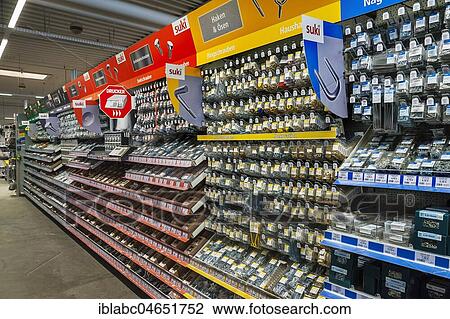 Craftsmen's supplies, hook screws in shelves, hardware store, interior, Bavaria, Germany, Europe View Large Photo Image Stock Image - Craftsmen's supplies, hook screws in shelves, hardware store, interior, Bavaria, Germany, Europe. Fotosearch