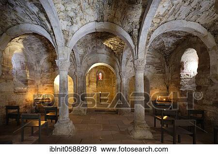 Crypt, Memleben Monastery, Saxony-Anhalt, Germany, Europe View Large Photo Image Stock Photo - Crypt, Memleben Monastery, Saxony-Anhalt, Germany, Europe. Fotosearch