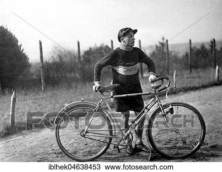 Cyclist, circa 1920s, exact place unknown, Germany, Europe View Large Photo Image Stock Image - Cyclist, circa 1920s, exact place unknown, Germany, Europe. Fotosearch