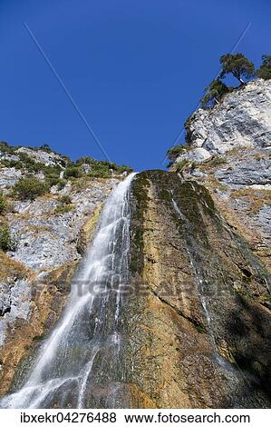 Stock Photo - Dalfazwasserfall, Rofangebirge, Tirol, Osterreich, Europa. Fotosearch