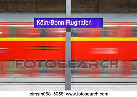 Deutsche Bahn railway station at Cologne Bonn Airport (CGN), Cologne, Germany, Europe View Large Photo Image Stock Photo - Deutsche Bahn railway station at Cologne Bonn Airport (CGN), Cologne, Germany, Europe. Fotosearch