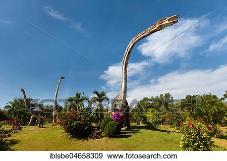 Dinosaur Park, Jurassic Park, Non Buri, Sahatsakhan district, Kalasin province, Isan, Northeast Thailand View Large Photo Image Stock Photo - Dinosaur Park, Jurassic Park, Non Buri, Sahatsakhan district, Kalasin province, Isan, Northeast Thailand. Fotosearch