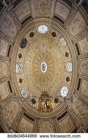 Dome in the chapter house with the picture The Immaculate Conception, by Bartolomé Esteban Murillo, Cathedral of Seville, Seville, Andalusia, Spain, Europe View Large Photo Image Stock Photograph - Dome in the chapter house with the picture The Immaculate Conception, by Bartolomé Esteban Murillo, Cathedral of Seville, Seville, Andalusia, Spain, Europe. Fotosearch