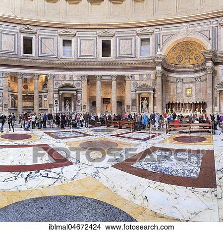 Dome room in the Pantheon, Rome, Lazio, Italy, Europe View Large Photo Image Picture - Dome room in the Pantheon, Rome, Lazio, Italy, Europe. Fotosearch