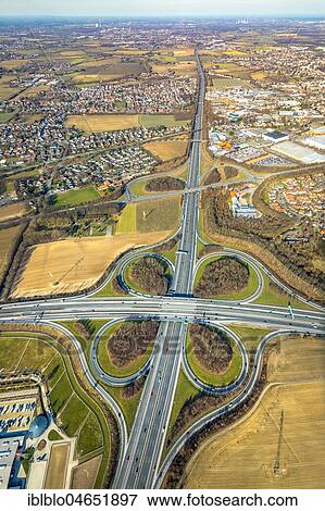 Dortmund-Unna motorway junction, A1 motorway and A44 motorway, Unna, North Rhine-Westphalia, Germany, Europe View Large Photo Image Stock Photo - Dortmund-Unna motorway junction, A1 motorway and A44 motorway, Unna, North Rhine-Westphalia, Germany, Europe. Fotosearch
