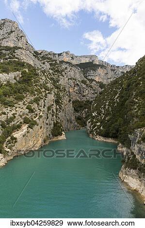 Eingang zur Verdon-Schlucht, Aiguines, Provence-Alpes-Cote d'Azur, Frankreich, Europa View Large Photo Image Stock Photo - Eingang zur Verdon-Schlucht, Aiguines, Provence-Alpes-Cote d'Azur, Frankreich, Europa. Fotosearch