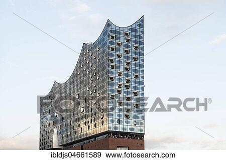 Elbe Philharmonic Hall, architects Herzog & De Meuron, Hafencity, Hamburg, Germany, Europe View Large Photo Image Stock Photo - Elbe Philharmonic Hall, architects Herzog & De Meuron, Hafencity, Hamburg, Germany, Europe. Fotosearch