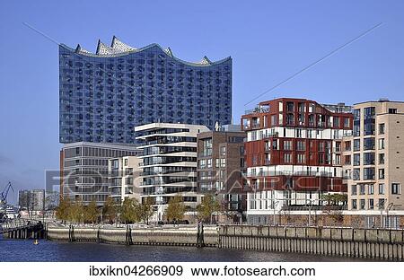 Elbphilharmonie, HafenCity, Hamburg, Deutschland, Europa View Large Photo Image Stock Photo - Elbphilharmonie, HafenCity, Hamburg, Deutschland, Europa. Fotosearch