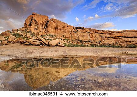 Picture - Elephants Head Rock Formation, Ameib Ranch, Erongo Region, Namibia, Africa. Fotosearch