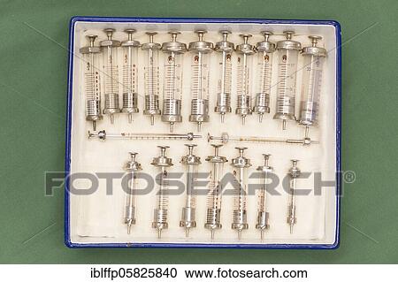 Enamelled bowl with syringes, Germany, Europe View Large Photo Image Stock Image - Enamelled bowl with syringes, Germany, Europe. Fotosearch