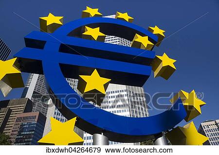 Eurozeichen vor der Europaischen Zentralbank, EZB, Frankfurt am Main, Hessen, Deutschland, Europa View Large Photo Image Stock Photo - Eurozeichen vor der Europaischen Zentralbank, EZB, Frankfurt am Main, Hessen, Deutschland, Europa. Fotosearch