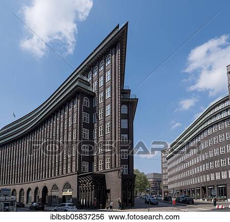 Facade Chilehaus Hamburg, Hamburg, Germany, Europe View Large Photo Image Stock Photograph - Facade Chilehaus Hamburg, Hamburg, Germany, Europe. Fotosearch