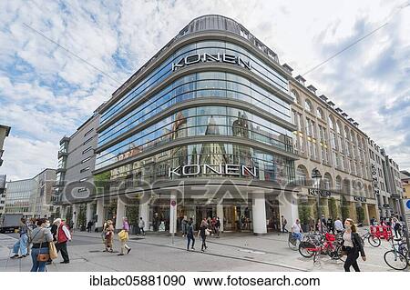 Fashion house Konen, Sendlingerstraße, Munich, Upper Bavaria, Bavaria, Germany, Europe View Large Photo Image Stock Image - Fashion house Konen, Sendlingerstraße, Munich, Upper Bavaria, Bavaria, Germany, Europe. Fotosearch