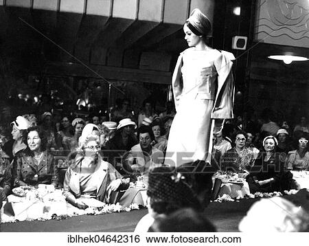 Fashion show, 1950s, Germany, Europe View Large Photo Image Stock Photograph - Fashion show, 1950s, Germany, Europe. Fotosearch