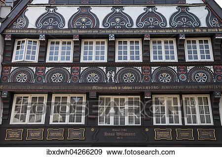 Fassade mit Adam und Eva, Haus Willmann, Burgerhaus, Fachwerkhaus, Altstadt, Osnabruck, Niedersachsen, Deutschlnad View Large Photo Image Stock Photo - Fassade mit Adam und Eva, Haus Willmann, Burgerhaus, Fachwerkhaus, Altstadt, Osnabruck, Niedersachsen, Deutschlnad. Fotosearch