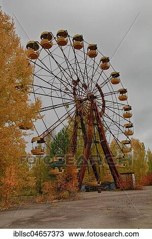 Ferris wheel, built for folk festival in May, ghost town Prypyat in the Chernobyl region, Prypyat, Kiev Oblast, Ukraine, Europe View Large Photo Image Stock Image - Ferris wheel, built for folk festival in May, ghost town Prypyat in the Chernobyl region, Prypyat, Kiev Oblast, Ukraine, Europe. Fotosearch
