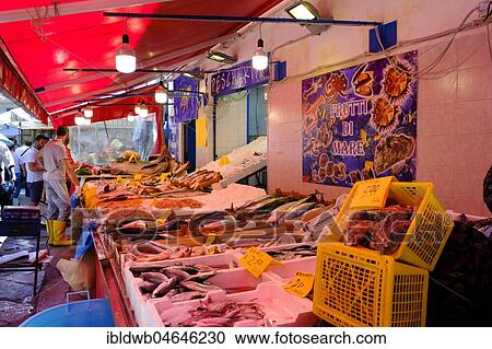 Fish market, Ballaro market, Mercato di Ballaro, Palermo, Sicily, Italy, Europe View Large Photo Image Stock Image - Fish market, Ballaro market, Mercato di Ballaro, Palermo, Sicily, Italy, Europe. Fotosearch