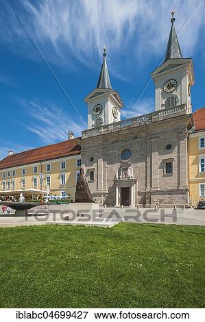 Former Benedictine Abbey with Basilica St. Quirin, Tegernsee Monastery, Tegernsee, Upper Bavaria, Bavaria, Germany, Europe View Large Photo Image Stock Photo - Former Benedictine Abbey with Basilica St. Quirin, Tegernsee Monastery, Tegernsee, Upper Bavaria, Bavaria, Germany, Europe. Fotosearch