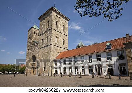 Forum am Dom, Domschatz, Diozesanmuseum, Dom St. Peter, auch Dom St. Petrus, Altstadt, Osnabruck, Niedersachsen, Deutschlnad View Large Photo Image Stock Photo - Forum am Dom, Domschatz, Diozesanmuseum, Dom St. Peter, auch Dom St. Petrus, Altstadt, Osnabruck, Niedersachsen, Deutschlnad. Fotosearch