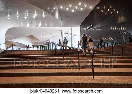 Foyer of the Elbe Philharmonic Hall, Hamburg, Germany, Europe View Large Photo Image Stock Image - Foyer of the Elbe Philharmonic Hall, Hamburg, Germany, Europe. Fotosearch