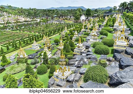 French Garden, Nong Nooch Tropical Botanical Garden, Pattaya, Thailand, Asia View Large Photo Image Stock Photo - French Garden, Nong Nooch Tropical Botanical Garden, Pattaya, Thailand, Asia. Fotosearch