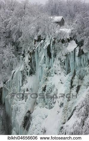 Frozen Waterfall, Plitvice Lakes National Park, Plitvice, Croatia, Europe View Large Photo Image Stock Photograph - Frozen Waterfall, Plitvice Lakes National Park, Plitvice, Croatia, Europe. Fotosearch