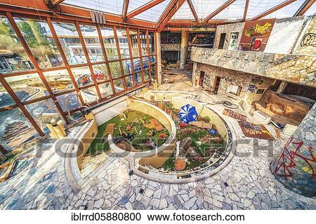 Stock Image - Fun pool, Lost Place, North Rhine-Westphalia, Germany, Europe. Fotosearch