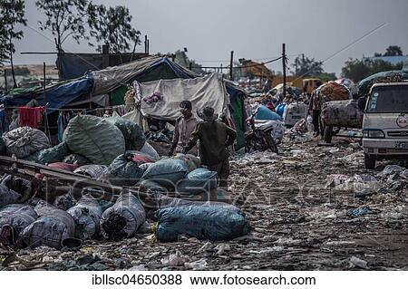 Garbage collectors on rubbish dump on the outskirts, Phnom Penh, Cambodia, Asia View Large Photo Image Stock Photo - Garbage collectors on rubbish dump on the outskirts, Phnom Penh, Cambodia, Asia. Fotosearch