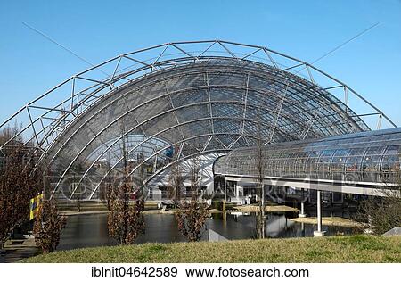 Glass hall and glass tunnel of the Leipzig exhibition halls, Neue Messe, Leipzig, Saxony, Germany, Europe View Large Photo Image Stock Photo - Glass hall and glass tunnel of the Leipzig exhibition halls, Neue Messe, Leipzig, Saxony, Germany, Europe. Fotosearch