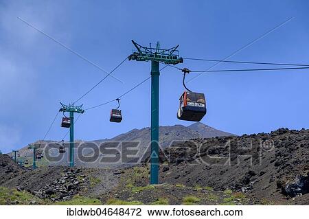 Gondola, Funivia dell' Etna, Etna Volcano, Catania Province, Silzilia, Italy, Europe View Large Photo Image Stock Image - Gondola, Funivia dell' Etna, Etna Volcano, Catania Province, Silzilia, Italy, Europe. Fotosearch