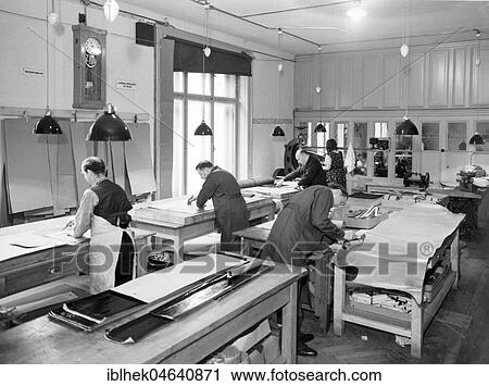 Handicraft, workers in the textile industry, 1940s, Germany, Europe View Large Photo Image Stock Image - Handicraft, workers in the textile industry, 1940s, Germany, Europe. Fotosearch