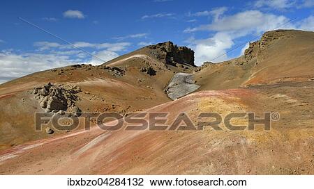 Hochtemperaturgebiet Namafjall, Myvatn-Gebiet, Island, Europa View Large Photo Image Stock Image - Hochtemperaturgebiet Namafjall, Myvatn-Gebiet, Island, Europa. Fotosearch
