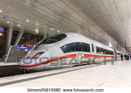 ICE train at the station of Frankfurt Airport (FRA), Frankfurt, Germany, Europe View Large Photo Image Stock Image - ICE train at the station of Frankfurt Airport (FRA), Frankfurt, Germany, Europe. Fotosearch