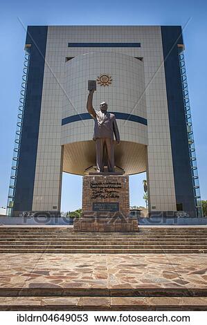 Independence Memorial Museum, with the statue of Dr. Sam Nujoma, Windhoek, Namibia, Africa View Large Photo Image Stock Image - Independence Memorial Museum, with the statue of Dr. Sam Nujoma, Windhoek, Namibia, Africa. Fotosearch