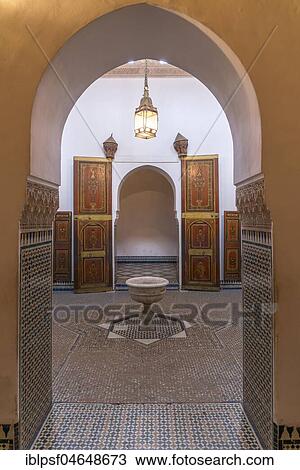 Interior in the palace of Bahia, Marrakech, Morocco, Africa View Large Photo Image Stock Image - Interior in the palace of Bahia, Marrakech, Morocco, Africa. Fotosearch