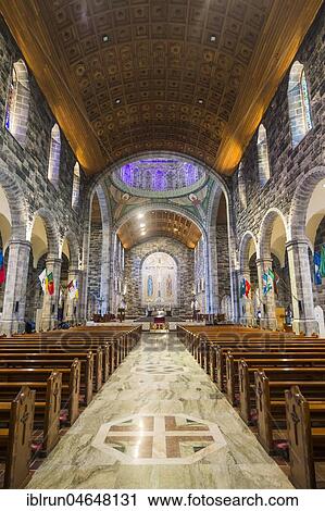 Stock Image - Interior of the Galway cathedral, Galway, Ireland, Europe. Fotosearch