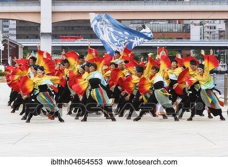 Japanese Dance Group, Kobefest, Kobe, Honshu Island, Japan, Asia View Large Photo Image Stock Image - Japanese Dance Group, Kobefest, Kobe, Honshu Island, Japan, Asia. Fotosearch