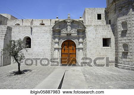 Jesuit Church Iglesia de la Compania de Jesus, Arequipa, Peru, South America View Large Photo Image Stock Image - Jesuit Church Iglesia de la Compania de Jesus, Arequipa, Peru, South America. Fotosearch