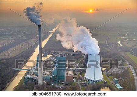 Joint power plant Bergkamen RWE, coal-fired power station at the Datteln-Hamm Canal, Bergkamen, Ruhr Area, North Rhine-Westphalia, Germany, Europe View Large Photo Image Stock Image - Joint power plant Bergkamen RWE, coal-fired power station at the Datteln-Hamm Canal, Bergkamen, Ruhr Area, North Rhine-Westphalia, Germany, Europe. Fotosearch